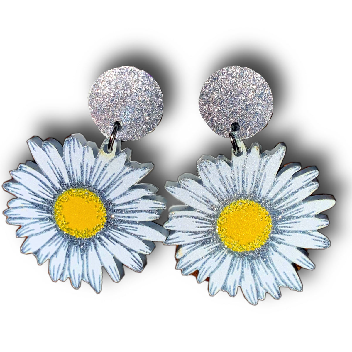 Daisy Acrylic Earrings