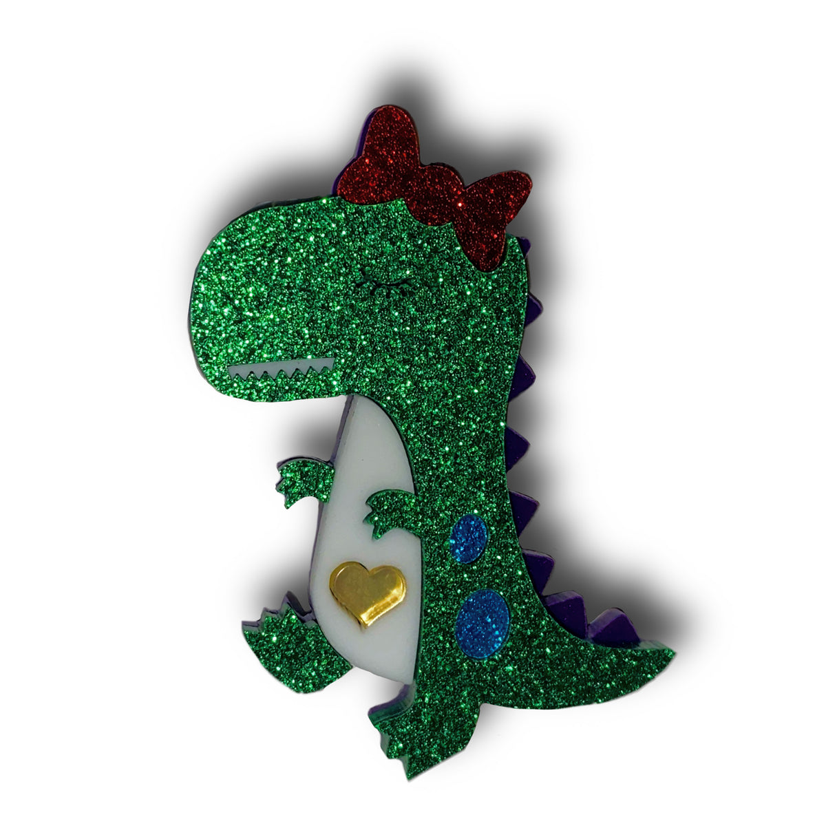 Pretty Dinosaur Brooch