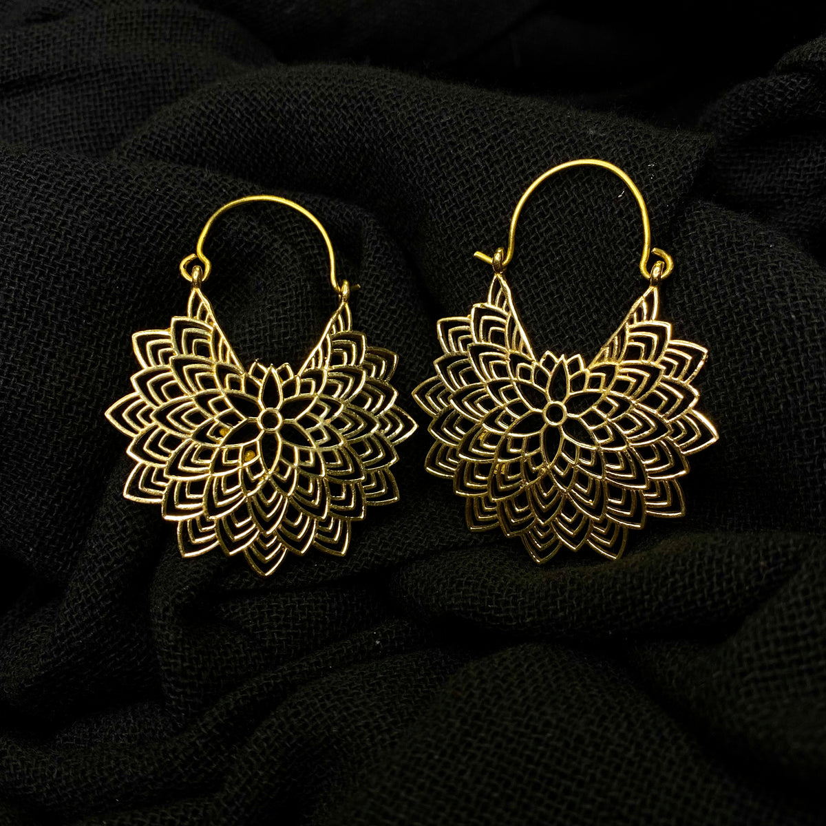 Mandala Indian Earrings