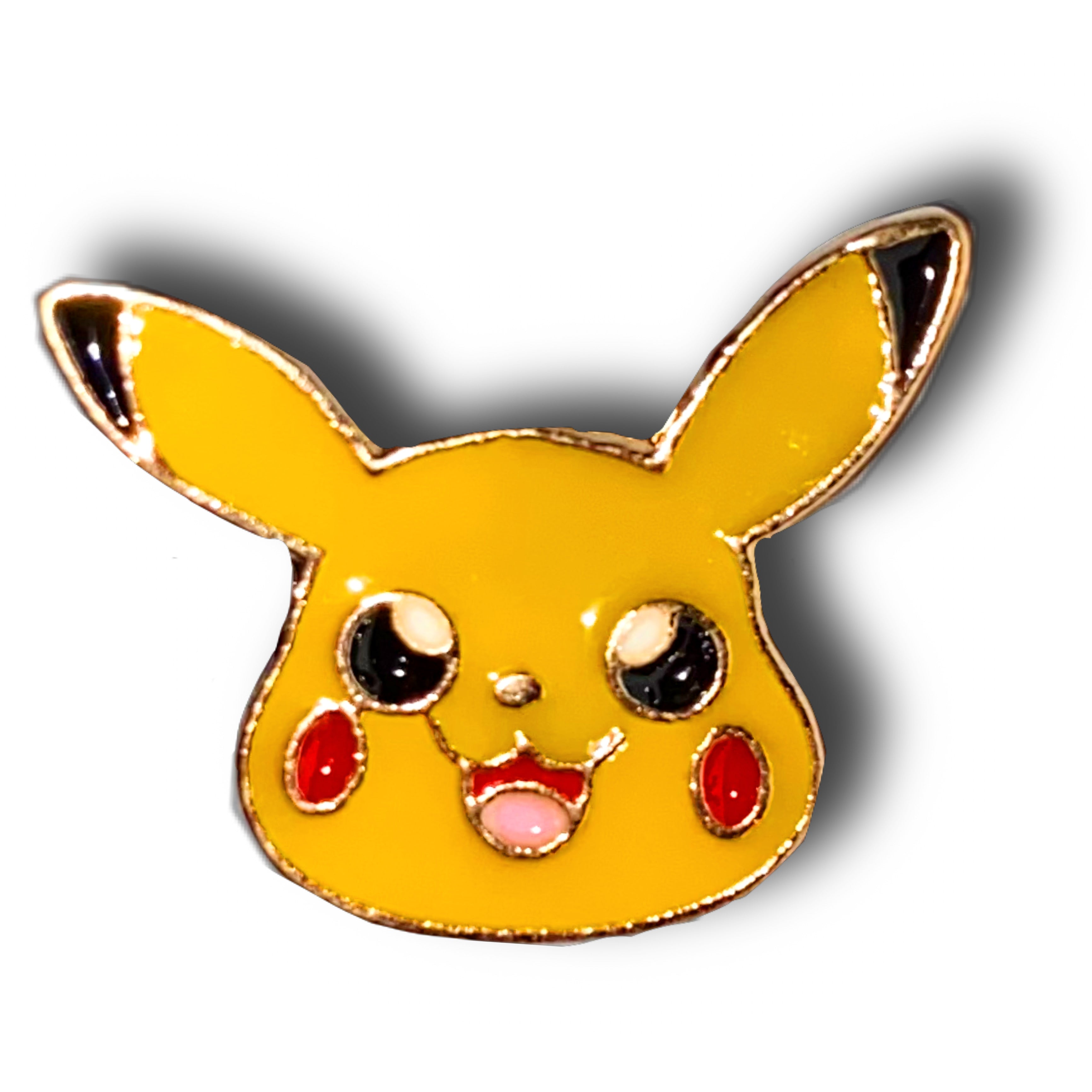 Pikachu Face Pokemon Enamel Pin Badge