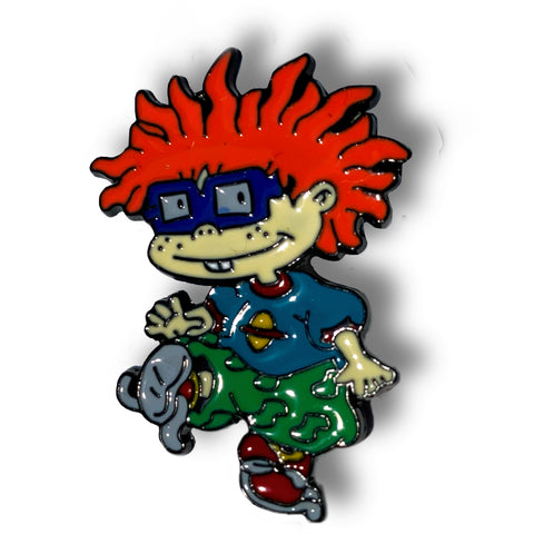Rugrats Chuckie Enamel Pin Badge