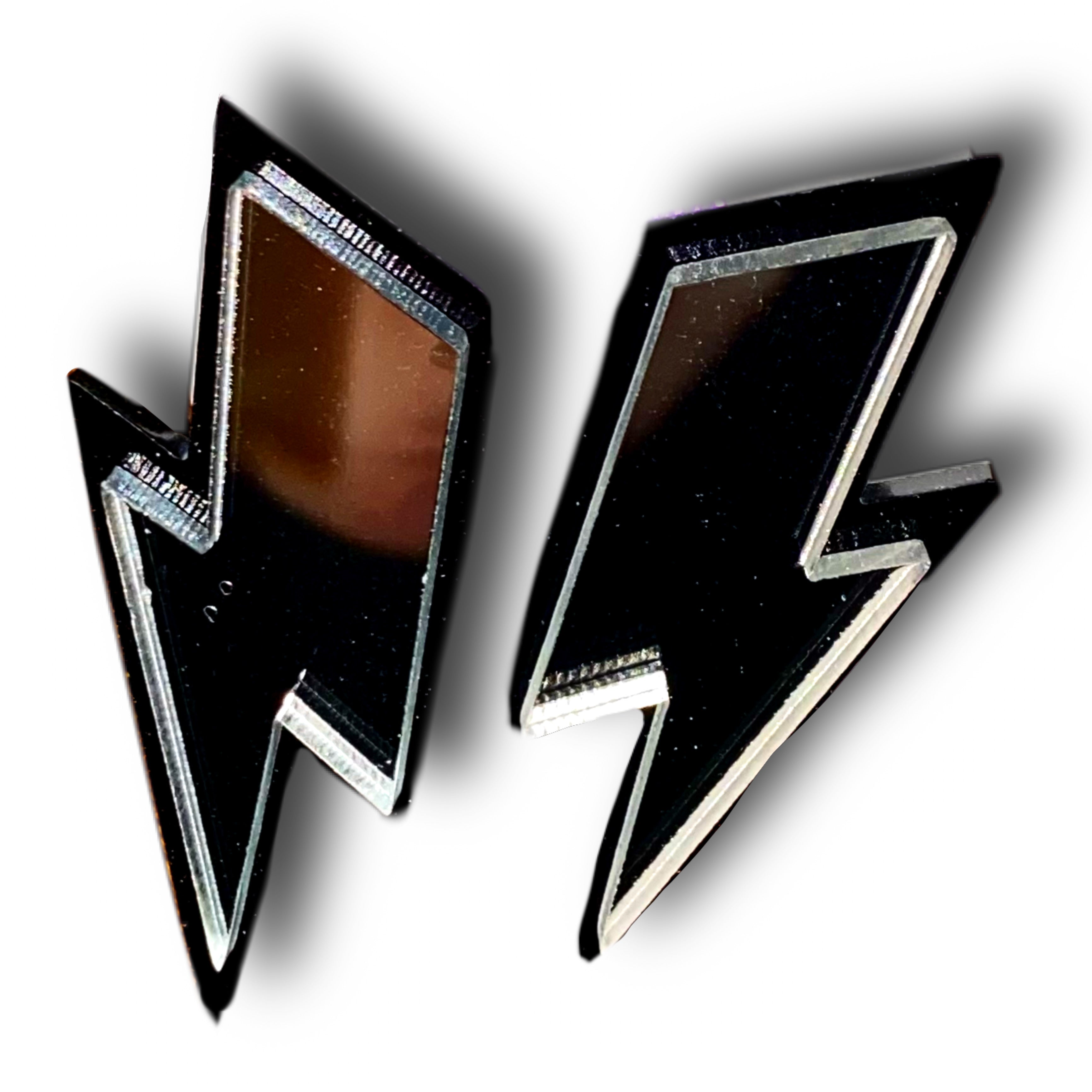 Lightning Bolt Flash Acrylic Earrings