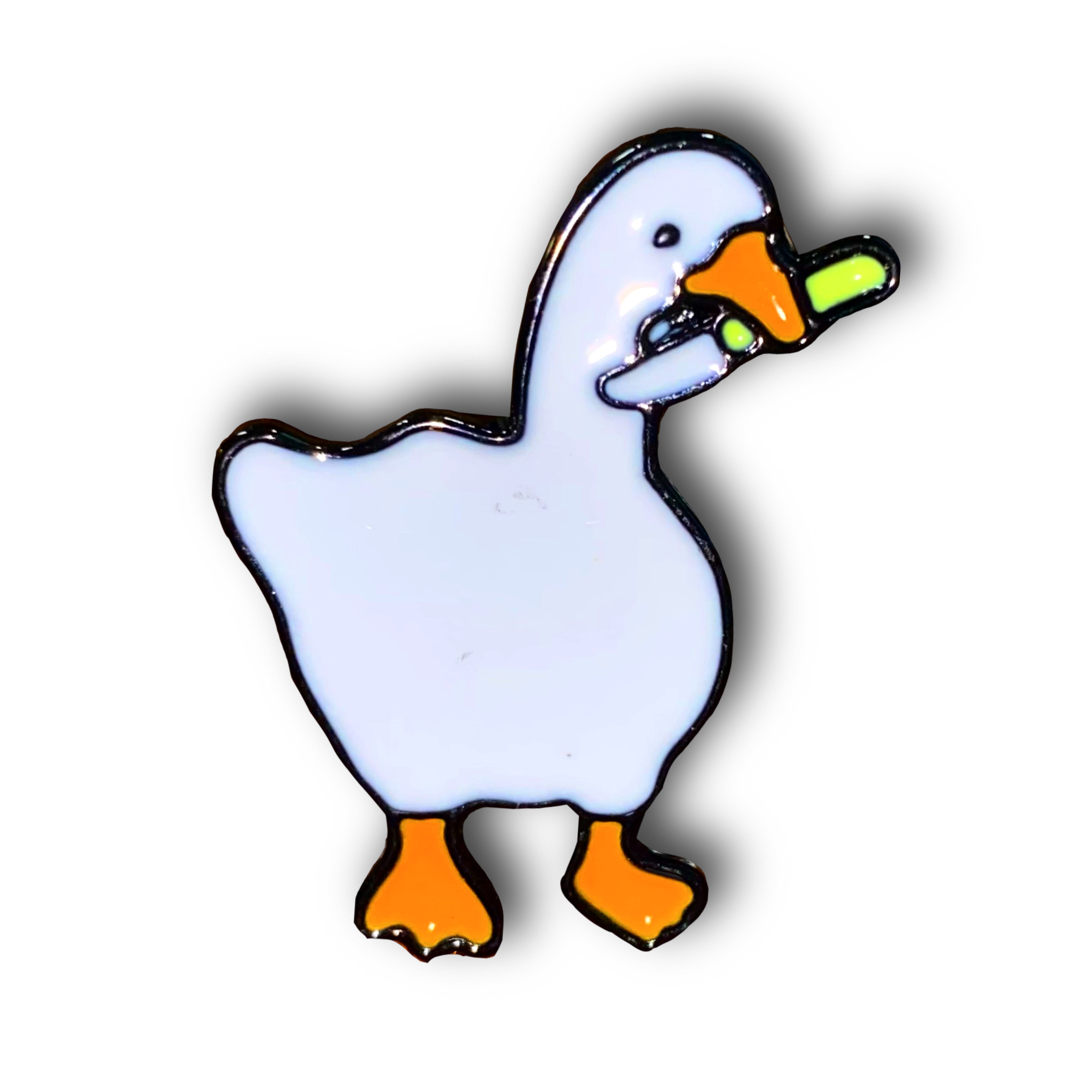 Untitled Goose Game Pin Badge 