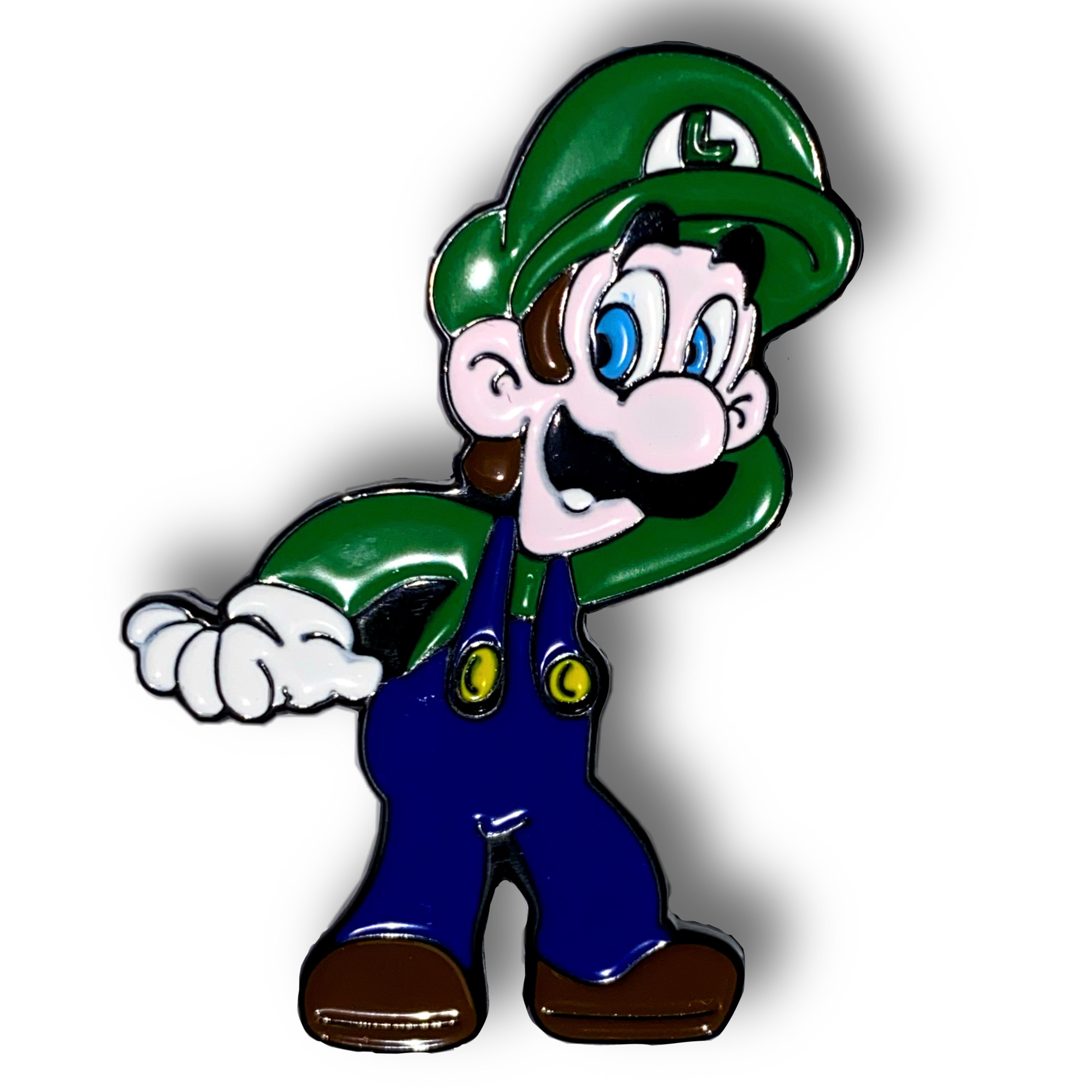 Luigi Enamel Pin Badge