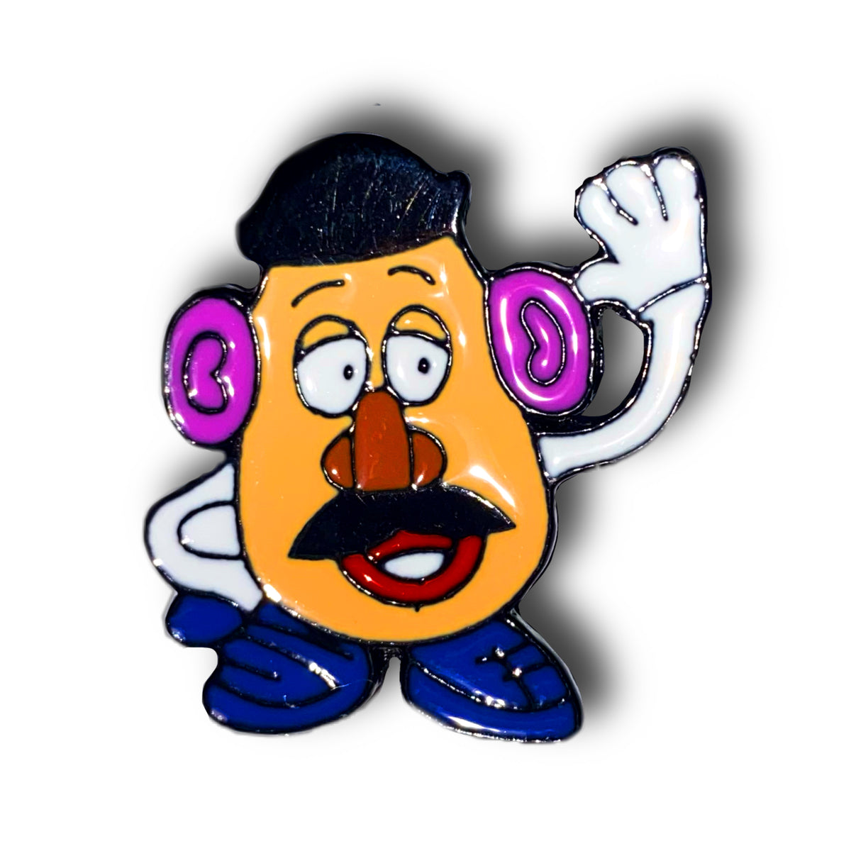 Mr Potato Head Enamel Pin Badge