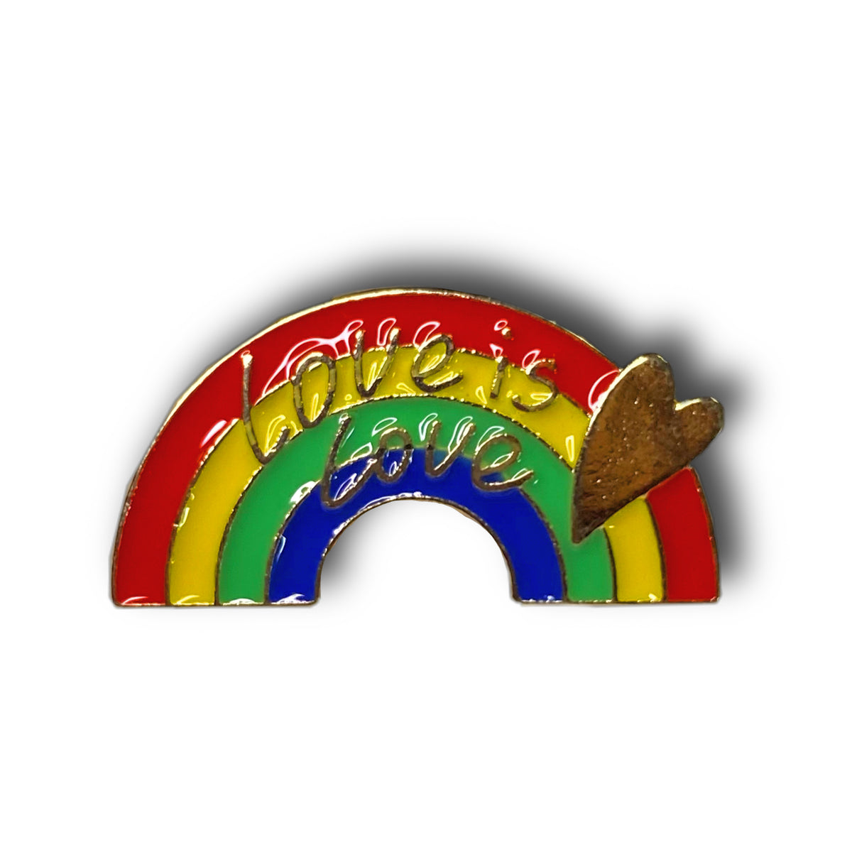 Love is Love Enamel Pin Badge