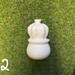 LED Ceramic Cactus x 3 Set