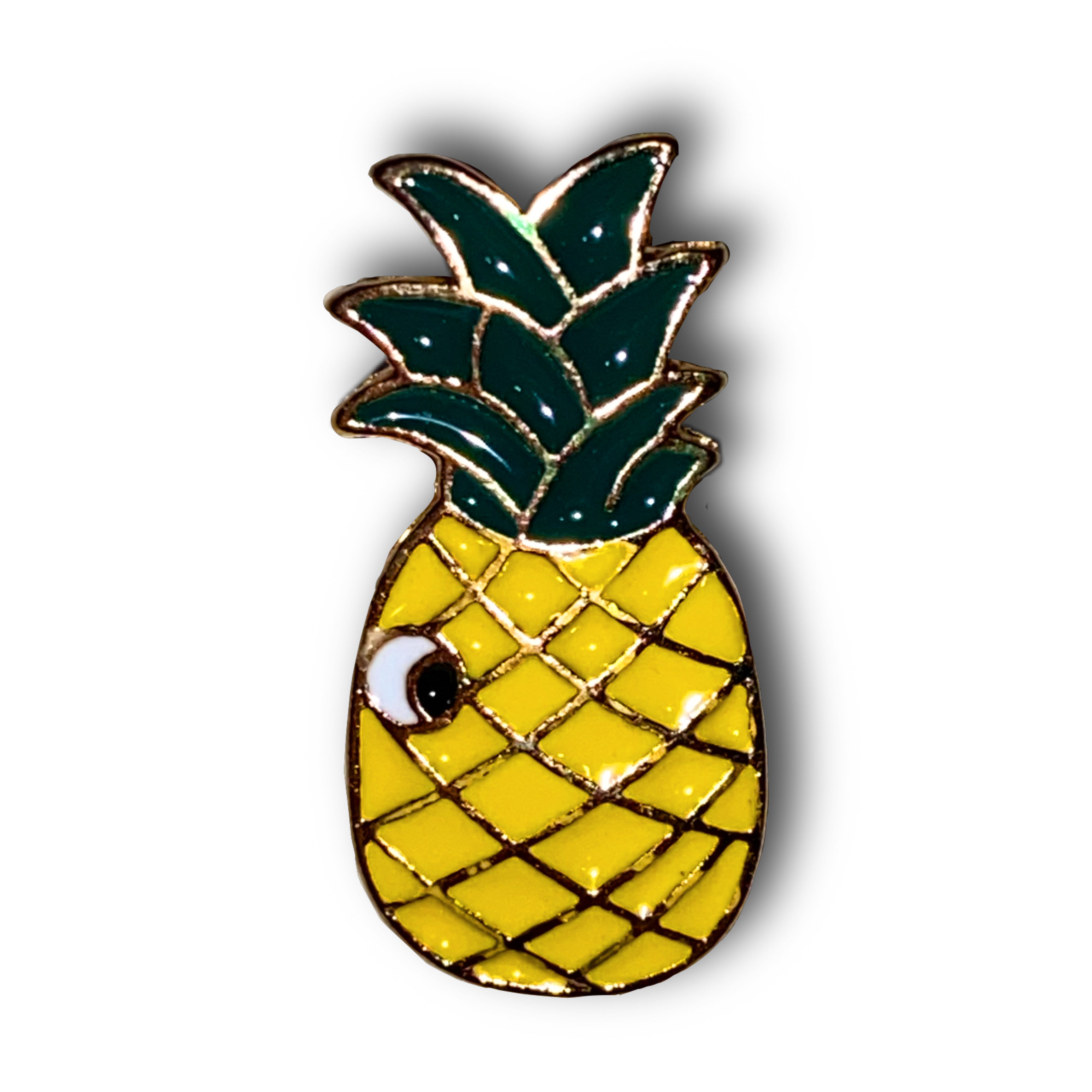 Pineapple Enamel Pin Badge