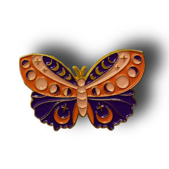 Celestial Butterflies Enamel Pin Badges