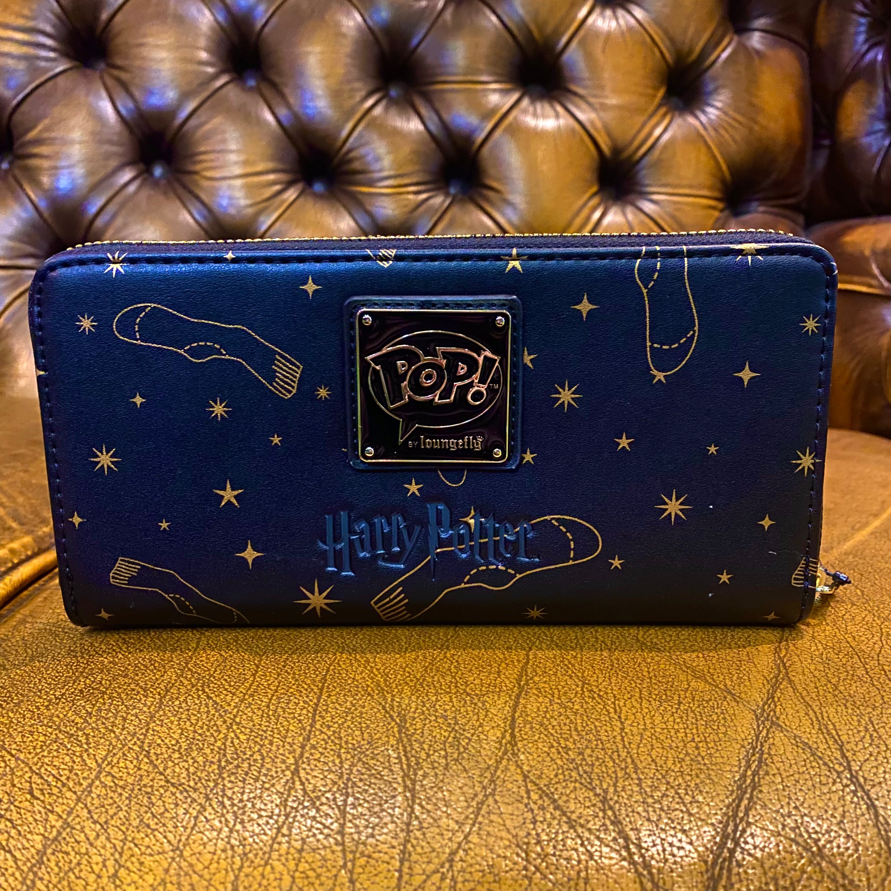 Harry Potter Dobby Head Funko Pop Zip Around Wallet Loungefly RRP 39.99