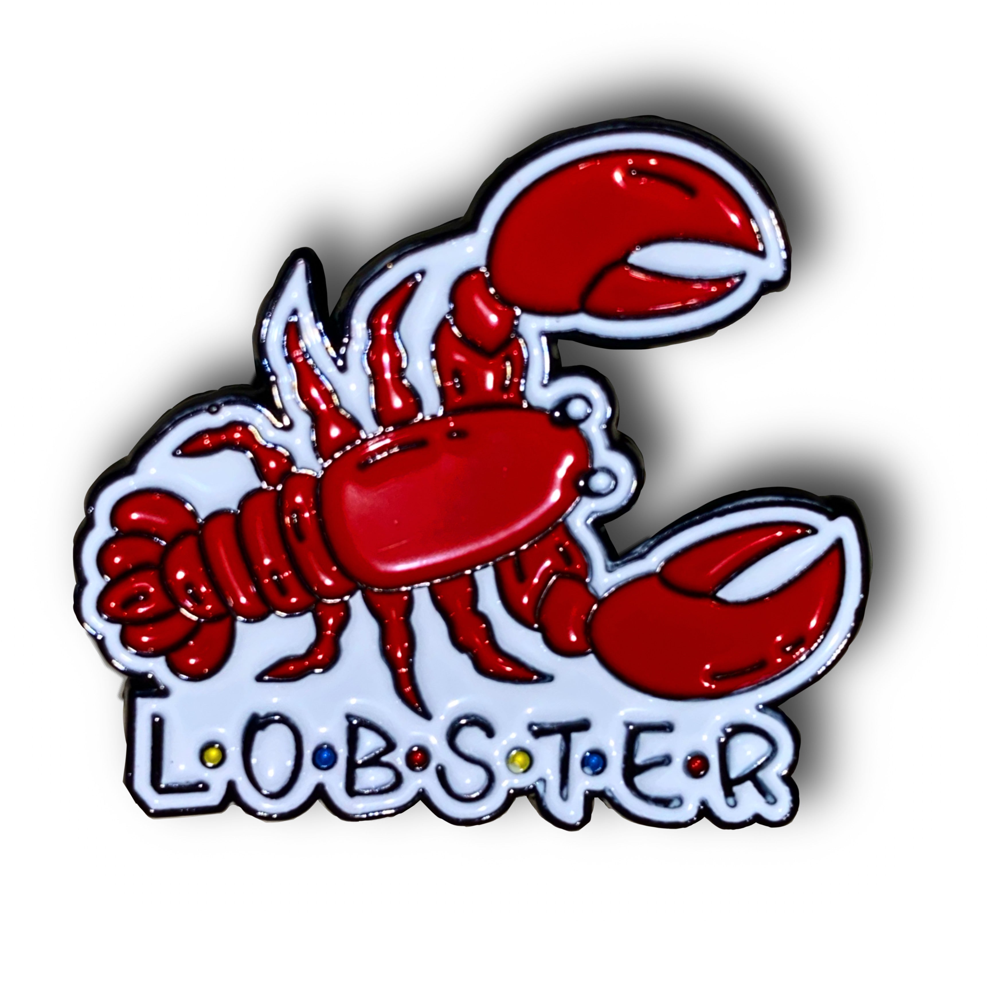 Friends Lobster Enamel Pin Badge