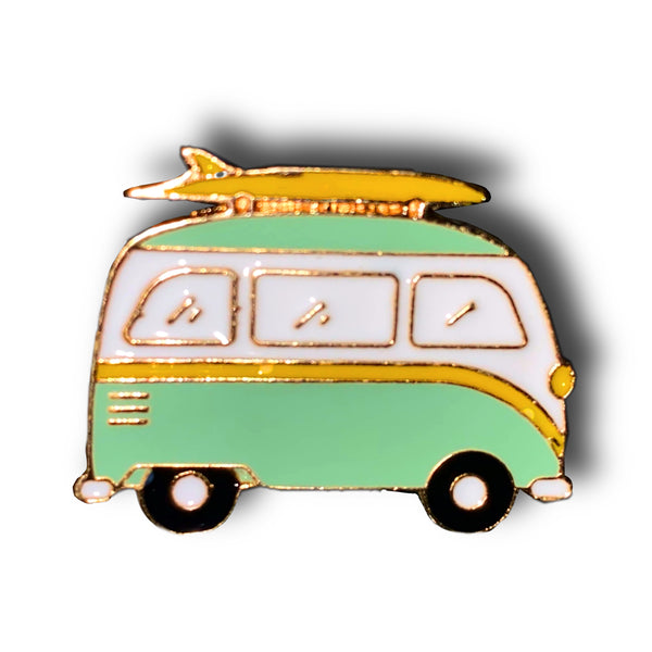 Campervan Assortment Enamel Pin Badges – Yella Brick Road