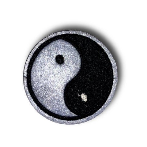 Ying and Yang Iron On Patch