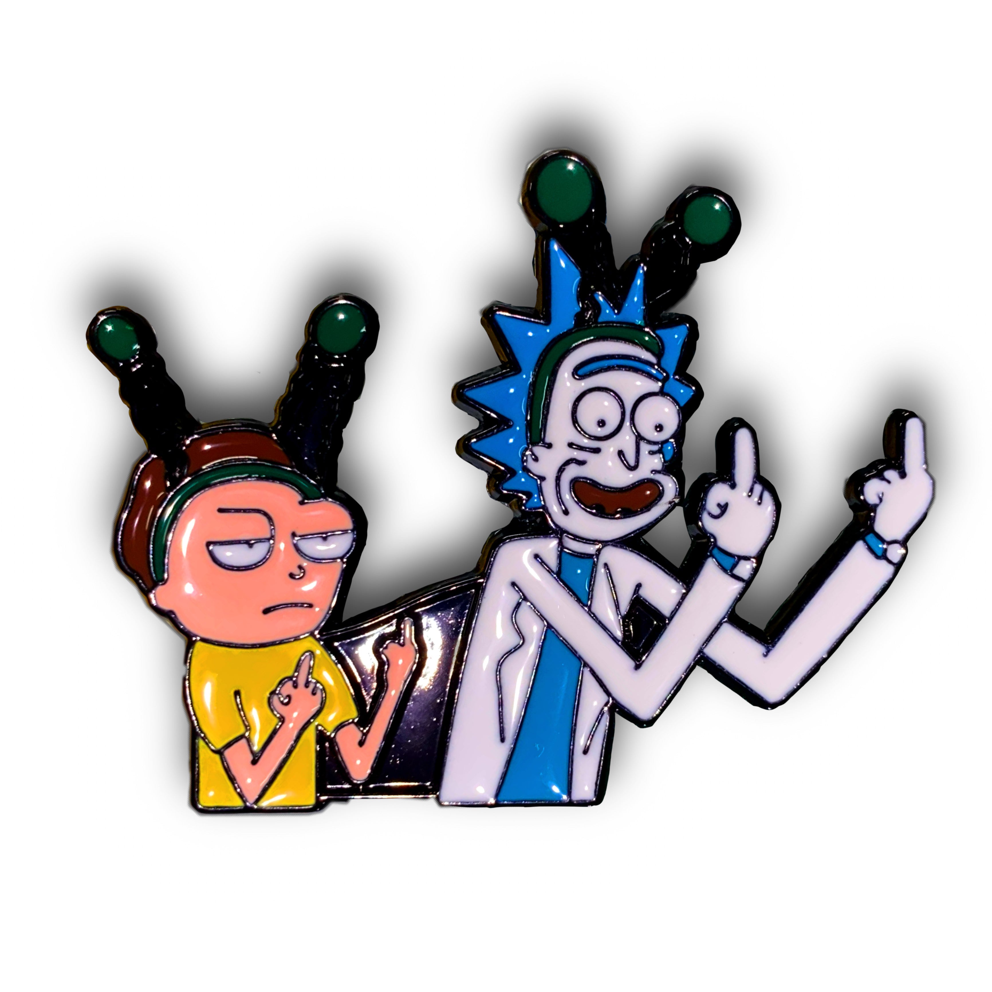 Rick and Morty Enamel Pin Badge