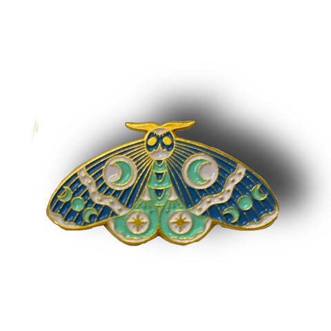 Celestial Butterflies Enamel Pin Badges