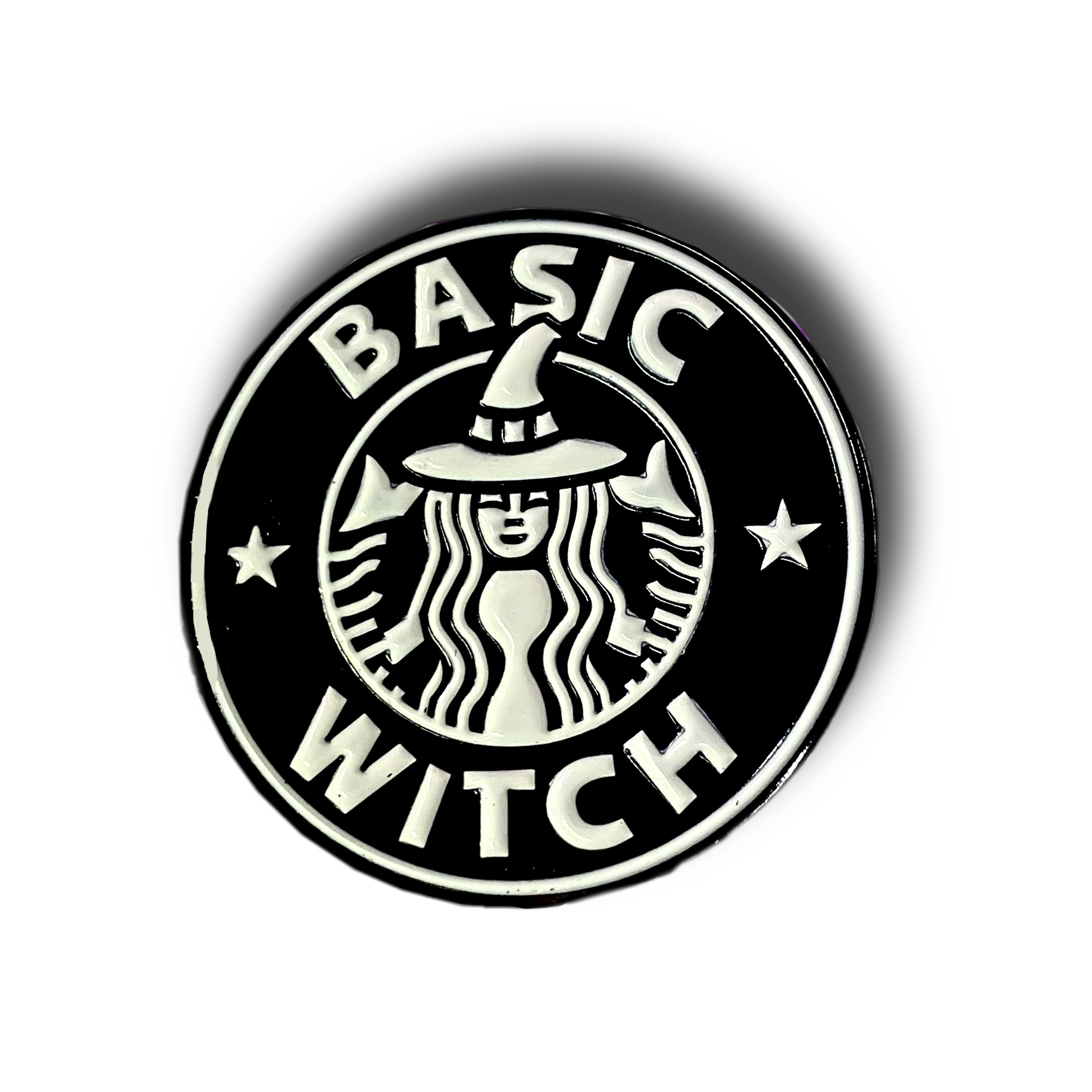 Basic Witch Enamel Pin Badge
