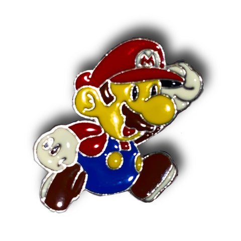 Tiny Mario Enamel Pin Badge