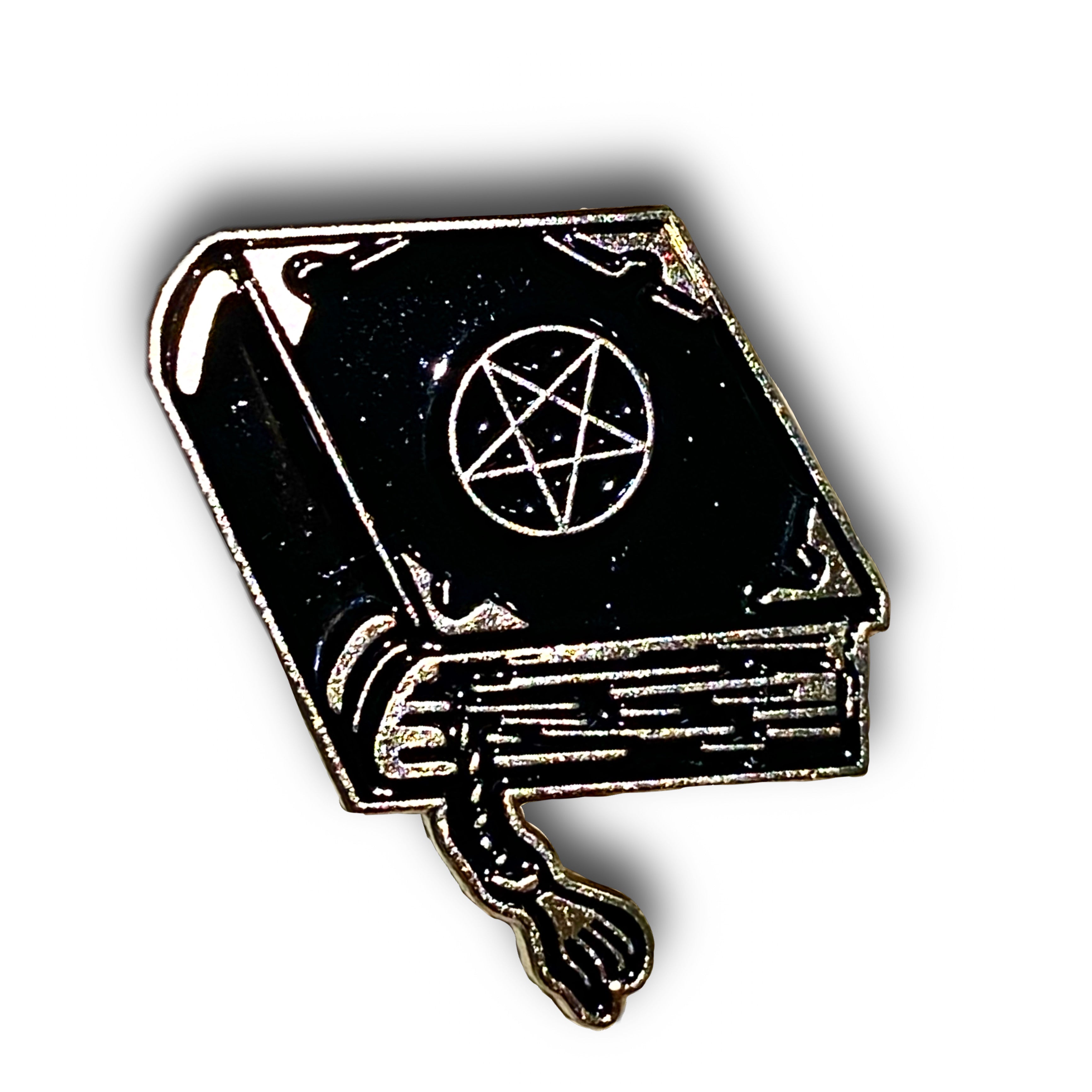 Pentacle Book Enamel Pin Badge