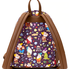 Snow White and the Seven Dwarves AOP Mini Backpack - Loungefly [Last Available]