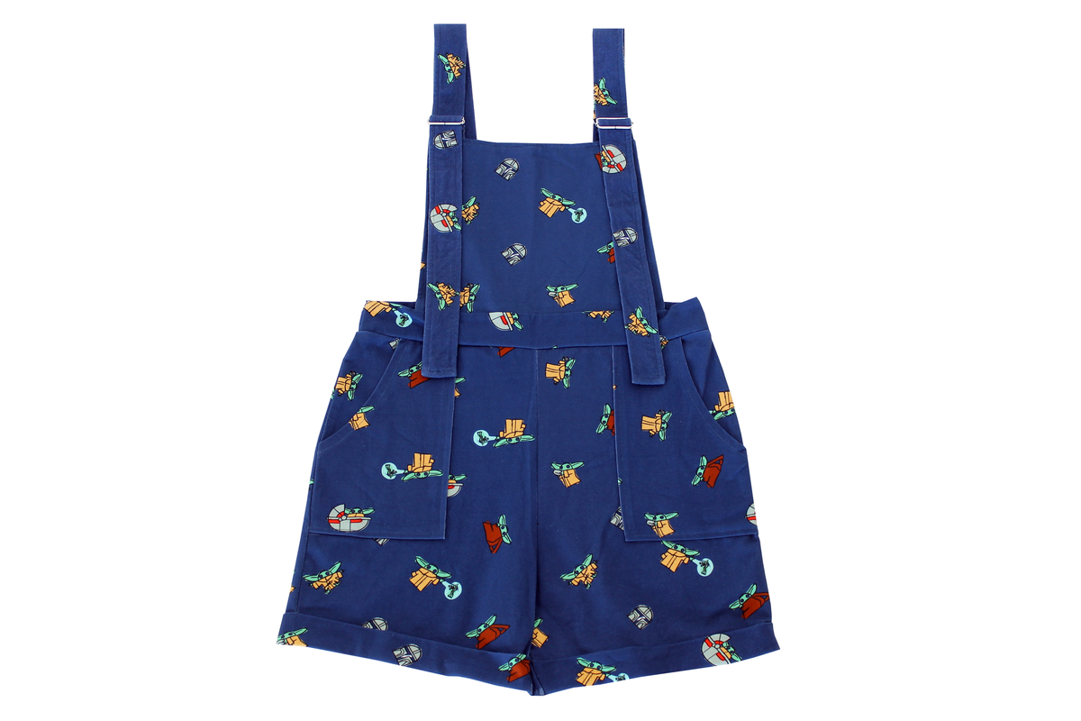 Imperfect Grogu / The Child / Mandalorian Short Dungarees (Cakeworthy - Star Wars)
