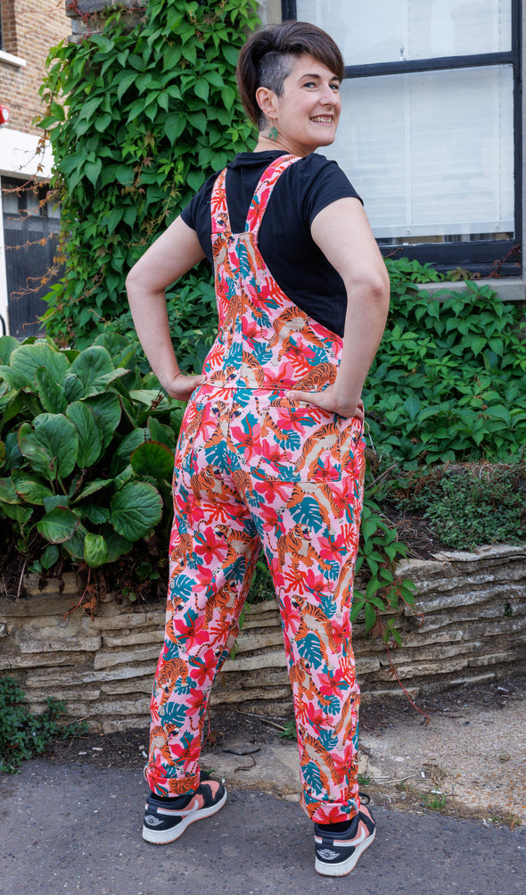 Tiger Lily Twill Dungarees - Run & Fly