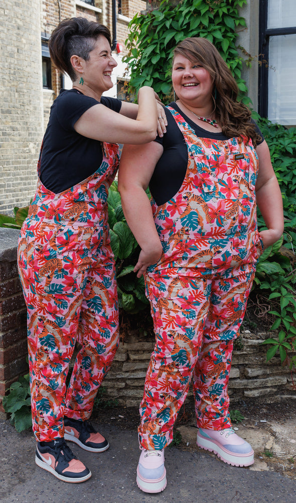 Tiger Lily Twill Dungarees - Run & Fly